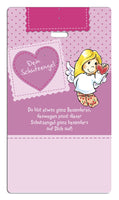  Schutzengel-Schlüsselanhänger „Ich hab Dich lieb“ Rückseite